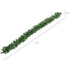 imageBest Choice Products 9ft PreLit Christmas Garland Holiday Dcor for Stairs Mantel wPine Cones 2in1 White ampamp Multi LED Lights  SemiFlockedGreen  Battery