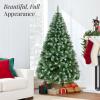 imageBest Choice Products Artificial Christmas Tree 6ft Premium Unlit Pine Design Dense Branches Realistic Holiday Dcor wEasy Assembly  Frosted PineFrosted Pine