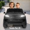 imageBest Choice Products Kids 24V 2Seater Licensed Range Rover Sport Electric Ride On Car Truck w 132lb Weight Capacity Parental Remote Control  WhiteBlack