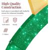 imageBest Choice Products Large Outdoor Christmas Lighted Archway Decoration 95ft XL with Gold Ornament Cap 330 LED Lights Holiday Yard Dcor  RedGreen