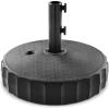 imageBest Choice Products Fillable Umbrella Base Stand Fluted Design Plastic Patio Umbrella Base Stand Pole Holder for Outdoor Lawn w 55lbs Weight Capacity Adjustment KnobBlack  Fluted