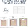imageBest Choice Products 105x105in Pack of 5 Cube Storage Baskets Water Hyacinth Multipurpose Collapsible Organizers Handwoven Laundry Totes for Laundry Living Room Kids Room ampamp Nursery  SagePink