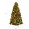 imageBest Choice Products PreLit Christmas Tree 6Ft Frosted PreDecorated Spruce Artificial Holiday Decoration w 250 Twinkling LEDs Pinecones Berries Metal BaseGreen Spruce