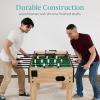 imageBest Choice Products Full Size 54 Inch Regulation Foosball Table for Home Game Room  Includes 2 Balls 2 Cup HoldersNatural