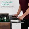 imageBest Choice Products Full Size 54 Inch Regulation Foosball Table for Home Game Room  Includes 2 Balls 2 Cup HoldersWalnut