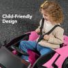 imageBest Choice Products Licensed Lamborghini Revuelto Kids 12V Electric Ride On Car Toy w 66lb Weight Capacity Parent Control Bluetooth  RedPink