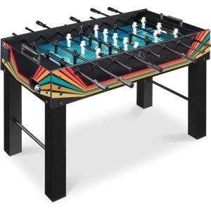 imageBest Choice Products Full Size 54 Inch Regulation Foosball Table for Home Game Room  Includes 2 Balls 2 Cup HoldersArcade