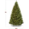 imageBest Choice Products Douglas Fir Christmas Tree 9ft Prelit Artificial Full Fir Lighted Holiday Decoration wWarm White Lights Metal Stand9ft