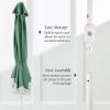 image:imageBest Choice Products 9ft Fringe Market Patio Umbrella  Outdoor Boho Tassel Sunshade for Table Pool Deck Backyard  UPF50 Easy Tilt Heavy Duty Steel Pole amp Ribs  PinkSeaglass Green