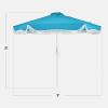 image:imageBest Choice Products 9ft Fringe Market Patio Umbrella  Outdoor Boho Tassel Sunshade for Table Pool Deck Backyard  UPF50 Easy Tilt Heavy Duty Steel Pole amp Ribs  PinkSky Blue