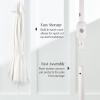 image:imageBest Choice Products 9ft Fringe Market Patio Umbrella  Outdoor Boho Tassel Sunshade for Table Pool Deck Backyard  UPF50 Easy Tilt Heavy Duty Steel Pole amp Ribs  PinkWhite