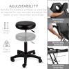 image:imageBest Choice Products 71in 3Section Multipurpose Massage Bed Spa amp Salon Facial Tattoo Chair wHydraulic Stool Removable Headrest Facial Cradle Towel Hanger  Black
