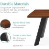image:imageBest Choice Products Extendable Dining Table 47 to 63in Modern Large Expanding Kitchen Table up to 6 People wLeaf Extension 2 Locks 132lb Capacity  BrownBrown