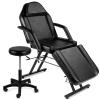 image:imageBest Choice Products 71in 3Section Multipurpose Massage Bed Spa amp Salon Facial Tattoo Chair wHydraulic Stool Removable Headrest Facial Cradle Towel Hanger  Black