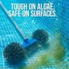 image:imageBest Choice Products 20 Pool Brush with 9 ft Aluminum Pole  HeavyDuty Swimming Pool Wall amp Floor Cleaning SetPool Brush with Pole  Skimmer