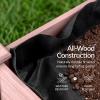image:imageBest Choice Products 48 x 24 x 30 Raised Garden Bed with Extra Deep 16 Depth Elevated Wood Planter Box Stand for Backyard Patio Balcony Natural Fir Wood  Acorn BrownPink