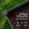image:imageBest Choice Products 48 x 24 x 30 Raised Garden Bed with Extra Deep 16 Depth Elevated Wood Planter Box Stand for Backyard Patio Balcony Natural Fir Wood  Acorn BrownBlack