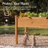 image:imageBest Choice Products 48 x 24 x 30 Raised Garden Bed with Extra Deep 16 Depth Elevated Wood Planter Box Stand for Backyard Patio Balcony Natural Fir Wood  Acorn BrownAcorn Brown