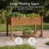 image:imageBest Choice Products 48 x 24 x 30 Raised Garden Bed with Extra Deep 16 Depth Elevated Wood Planter Box Stand for Backyard Patio Balcony Natural Fir Wood  Acorn BrownAcorn Brown
