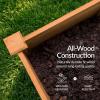 image:imageBest Choice Products 48 x 24 x 30 Raised Garden Bed with Extra Deep 16 Depth Elevated Wood Planter Box Stand for Backyard Patio Balcony Natural Fir Wood  Acorn BrownAcorn Brown