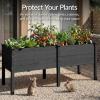image:imageBest Choice Products 48 x 24 x 30 Raised Garden Bed with Extra Deep 16 Depth Elevated Wood Planter Box Stand for Backyard Patio Balcony Natural Fir Wood  Acorn BrownBlack