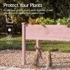 image:imageBest Choice Products 48 x 24 x 30 Raised Garden Bed with Extra Deep 16 Depth Elevated Wood Planter Box Stand for Backyard Patio Balcony Natural Fir Wood  Acorn BrownPink
