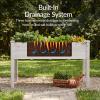 image:imageBest Choice Products 48 x 24 x 30 Raised Garden Bed with Extra Deep 16 Depth Elevated Wood Planter Box Stand for Backyard Patio Balcony Natural Fir Wood  Acorn BrownWhite