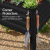 image:imageBest Choice Products 72x24x30in Non Toxic Galvanized Raised Garden Bed Metal Elevated Planter Box Vegetable Garden 100 Non Toxic Materials  CharcoalBlack