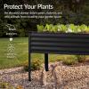 image:imageBest Choice Products 72x24x30in Non Toxic Galvanized Raised Garden Bed Metal Elevated Planter Box Vegetable Garden 100 Non Toxic Materials  CharcoalBlack