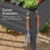image:imageBest Choice Products 72x24x30in Non Toxic Galvanized Raised Garden Bed Metal Elevated Planter Box Vegetable Garden 100 Non Toxic Materials  CharcoalCharcoal