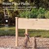 image:imageBest Choice Products Raised Herb Garden Bed Planter Box  Elevated Wooden Planter with 10 Grid Growing Compartments Drainage Holes Vegetable Flower Garden Box for Patio Balcony Backyard  NaturalNatural