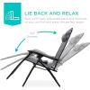 image:imageBest Choice Products Set of 2 Extra Wide Adjustable Steel Mesh Zero Gravity Lounge Chair Recliners wPillows and Cup Holder Trays  Peacock Blue StripesCamouflage