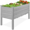 image:imageBest Choice Products 48 x 24 x 30 Raised Garden Bed with Extra Deep 16 Depth Elevated Wood Planter Box Stand for Backyard Patio Balcony Natural Fir Wood  Acorn BrownGray