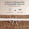 image:imageBest Choice Products Storage Basket wLid Large Woven Storage Basket Organizer wSeparate Lids Washable Sectioned Liner Bag for Living Room Bedroom Laundry Room Nursery  NaturalChestnut