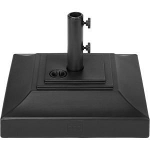 image:imageBest Choice Products Fillable Umbrella Base Stand Pyramid Design Plastic Patio Umbrella Base Stand Pole Holder for Outdoor Lawn w 55lbs Weight Capacity Adjustment Knob  BrownBlack Pyramid