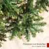 image:imageBest Choice Products Douglas Fir Christmas Tree 12ft Prelit Artificial Full Fir Lighted Holiday Decoration wWarm White Lights Metal Stand12ft