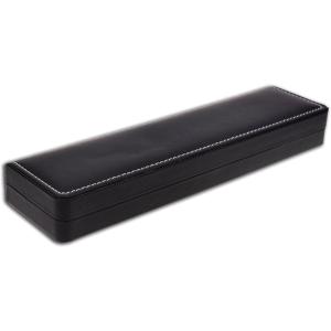 image:imageBLUECELL Black PU Leather Rectangle Bracelet Watch Gift Box Case