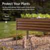 image:imageBest Choice Products 48x24x30in Galvanized Raised Garden Bed Metal Elevated Planter Box Vegetable Garden for Backyard Patio Balcony 100 Non Toxic Materials  Dark Brown Wood GrainWood Grain