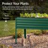 image:imageBest Choice Products 48x24x30in Galvanized Raised Garden Bed Metal Elevated Planter Box Vegetable Garden for Backyard Patio Balcony 100 Non Toxic Materials  Dark Brown Wood GrainDark Green