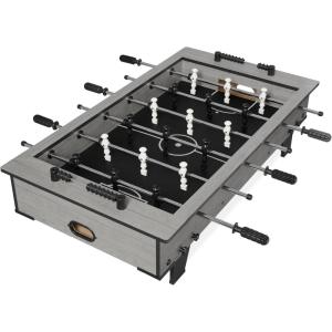 image:imageBest Choice Products 40in Tabletop Foosball Table Compact Mini Arcade Table Hand Soccer for Kids and Adults Home Game Room w 2 BallsGray