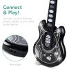 image:imageBest Choice Products 19in Kids Toy Guitar Pretend Play Musical Instrument Toy for Toddlers wMic Stand 8 Demo Songs Lights amp Sounds  PinkBlack
