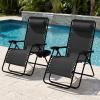 image:imageBest Choice Products Set of 2 Adjustable Steel Mesh Zero Gravity Lounge Chair Recliners wPillows and Cup Holder Trays  MarigoldWhiteBlack
