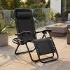 image:imageBest Choice Products Set of 2 Adjustable Steel Mesh Zero Gravity Lounge Chair Recliners wPillows and Cup Holder Trays  MarigoldWhiteBlack