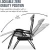 image:imageBest Choice Products Set of 2 Adjustable Steel Mesh Zero Gravity Lounge Chair Recliners wPillows and Cup Holder Trays  MarigoldWhiteIce Gray