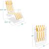 image:imageBest Choice Products Set of 2 Adjustable Steel Mesh Zero Gravity Lounge Chair Recliners wPillows and Cup Holder Trays  MarigoldWhiteMarigold Striped