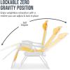 image:imageBest Choice Products Set of 2 Adjustable Steel Mesh Zero Gravity Lounge Chair Recliners wPillows and Cup Holder Trays  MarigoldWhiteMarigoldWhite