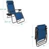 image:imageBest Choice Products Set of 2 Adjustable Steel Mesh Zero Gravity Lounge Chair Recliners wPillows and Cup Holder Trays  MarigoldWhiteMarine Blue