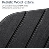 image:imageBest Choice Products 4Piece Cantilever Offset Patio Umbrella Base Weight Set HeavyDuty Fillable Stand Plates for Water or Sand EasyFill Spouts Wood Grain Finish  BlackWood Grain Black