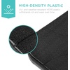 image:imageBest Choice Products 4Piece Cantilever Offset Patio Umbrella Base Weight Set HeavyDuty Fillable Stand Plates for Water or Sand EasyFill Spouts Wood Grain Finish  BlackBlack