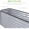 image:imageBest Choice Products 6x3x2ft Outdoor Metal Raised Garden Bed Deep Root Box Planter for Vegetables Flowers Herbs 269 Gallon Capacity 100 Non Toxic Materials  Gun MetalMoonlight Gray